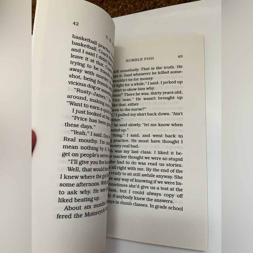 Rumble Fish Paperback Book - Picture 2 of 6
